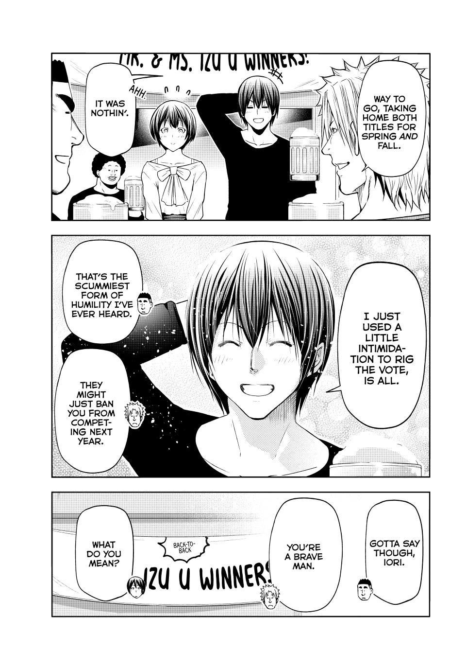 Grand Blue Dreaming Manga Chapter 94 page 16 - Answer