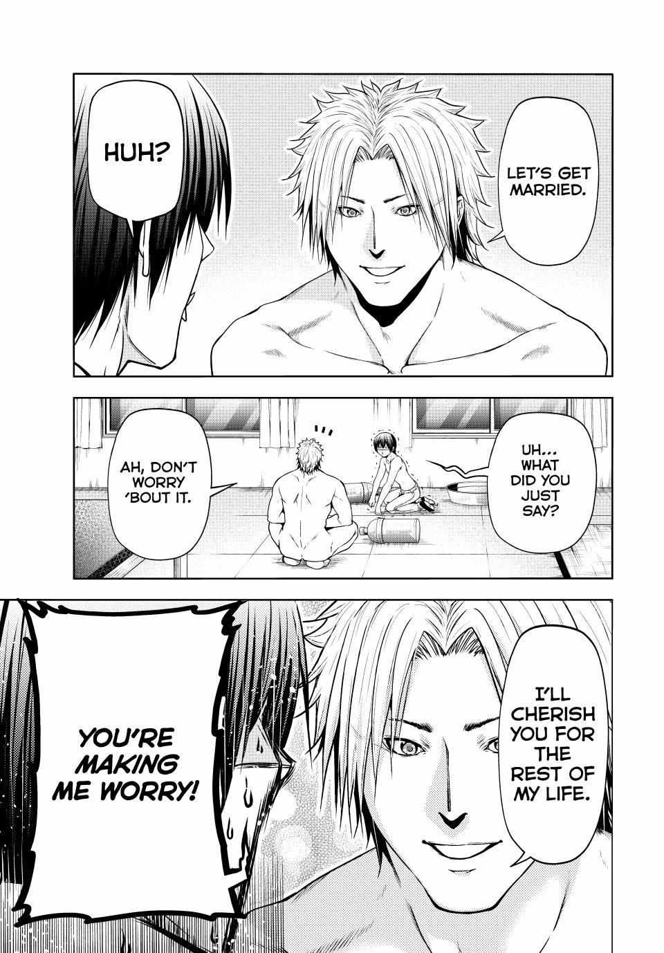 Grand Blue Dreaming Manga Chapter 95 page 15 - The Night Is Still Young