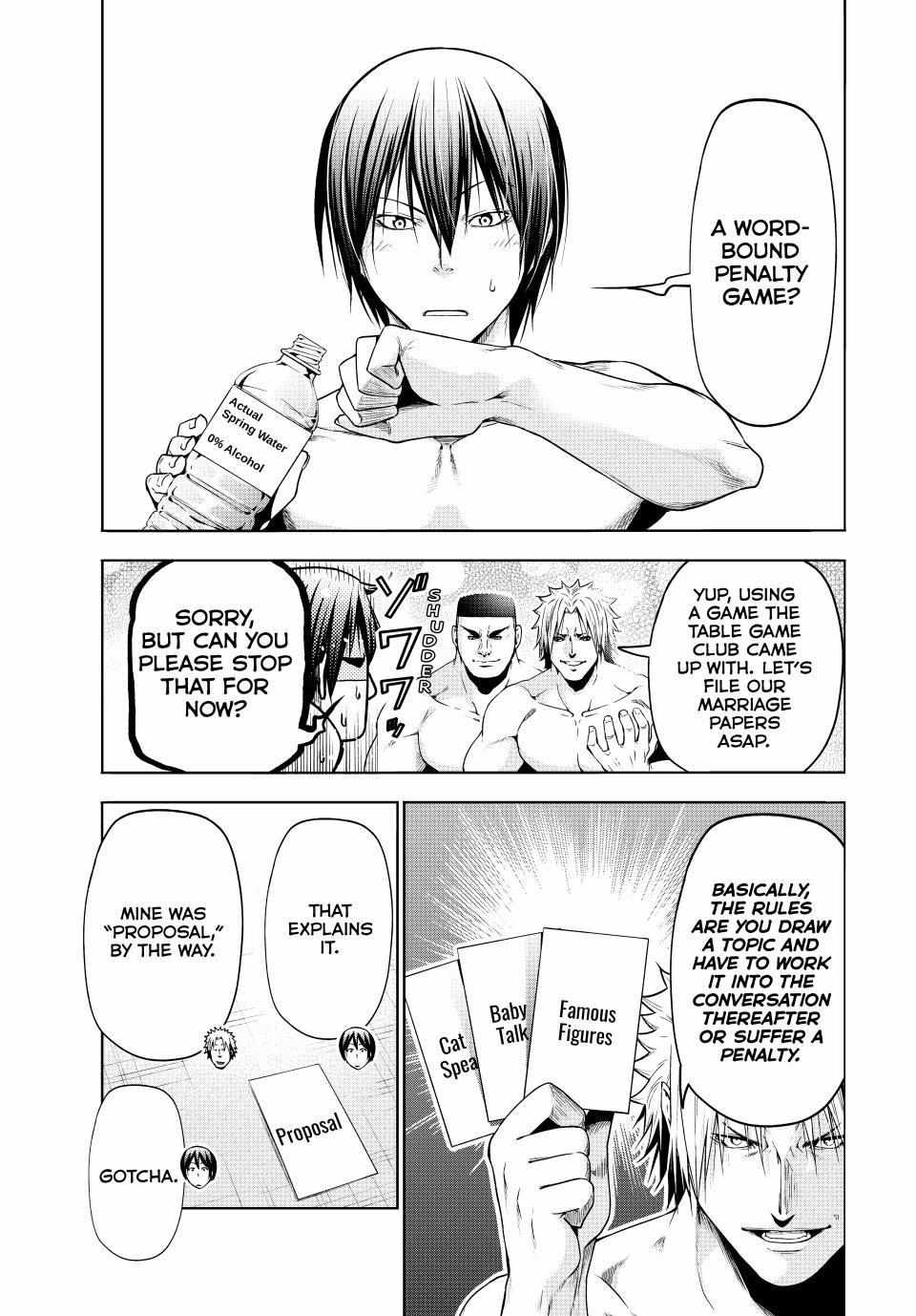 Grand Blue Dreaming Manga Chapter 95 page 16 - The Night Is Still Young
