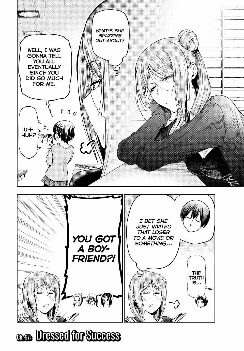 Grand Blue Dreaming Manga Chapter 97 page 5 - Dressed for Success