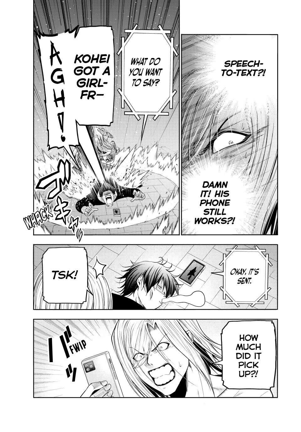 Grand Blue Dreaming Manga Chapter 98 page 11 - Risk Factor