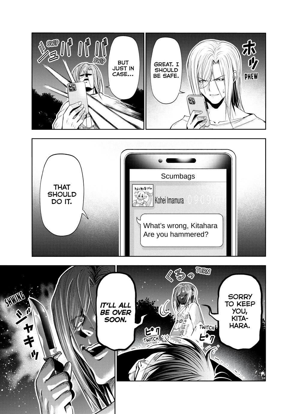 Grand Blue Dreaming Manga Chapter 98 page 13 - Risk Factor