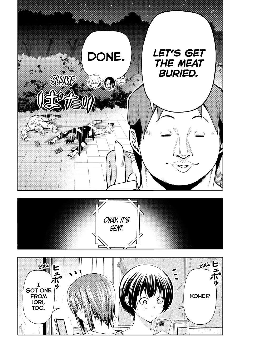 Grand Blue Dreaming Manga Chapter 98 page 35 - Risk Factor