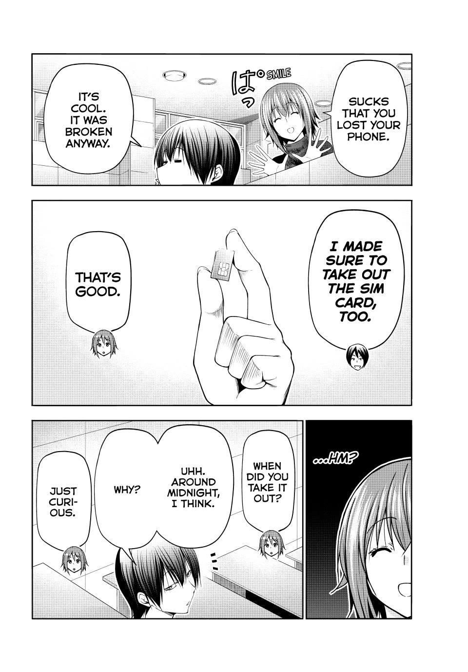 Grand Blue Dreaming Manga Chapter 99 page 14 - Proposal
